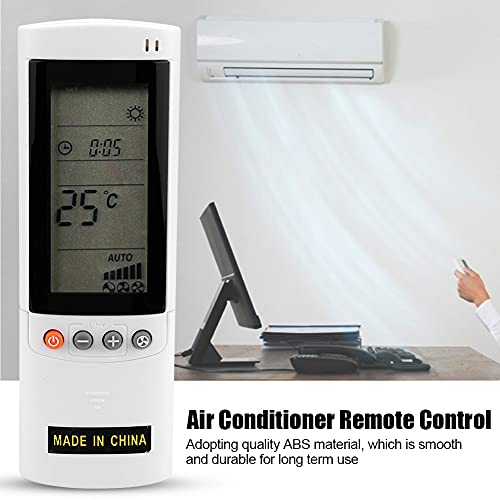 Aire Acondicionador Remoto Control, Inteligente Aire Acondicionador Remoto Control Compatible con Airwell y Gree Aire Acondicionadores(Blanco)