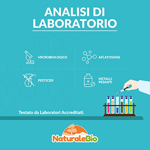 Alga Espirulina Ecológica En Polvo 200g. Orgánica, Natural y Pura, Cultivada en India en Tamil Nadu. Ideal en bebidas y batidos, o recetas. Apto para vegetarianos y veganos. NaturaleBio