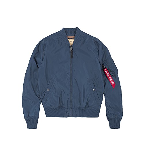 ALPHA INDUSTRIES MA-1 TT Chaqueta, Ocean Blue, L para Hombre