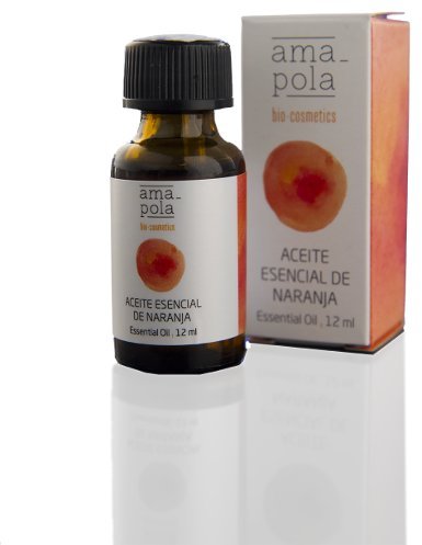 Amapola Bio Aceite Esencial Naranja 12 Ml 12 ml