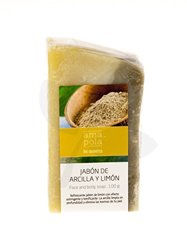 Amapola Bio Jabon Arcilla Y Limon 100 G 100 g