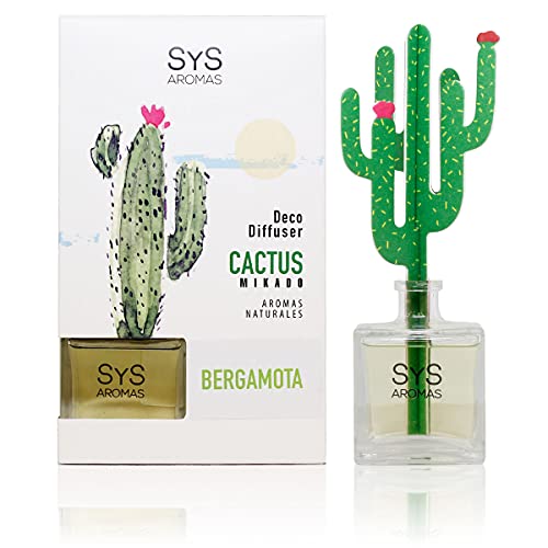 Ambientador Difusor Cactus SyS 90ml Bergamota