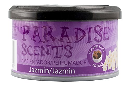 Ambientador Orgánico Lata 37 grs AROMA JAZMIN Paradise Scents coche/ hogar