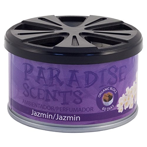 Ambientador Orgánico Lata 37 grs AROMA JAZMIN Paradise Scents coche/ hogar