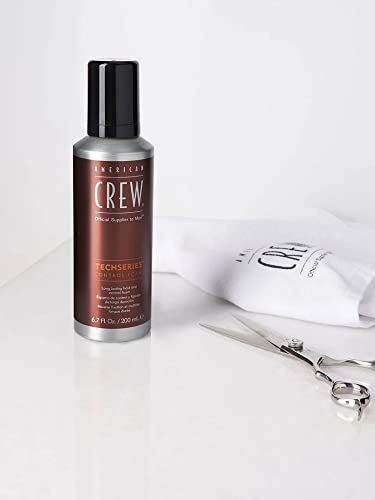 American Crew Techseries Espuma De Control Y Fijación De Larga Duracion - 200 ml.