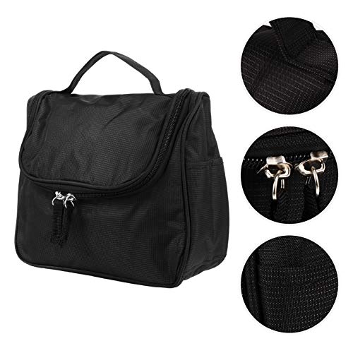 Amosfun 1 bolsa de aseo masculina de viaje bolsa de maquillaje bolsa de gran capacidad