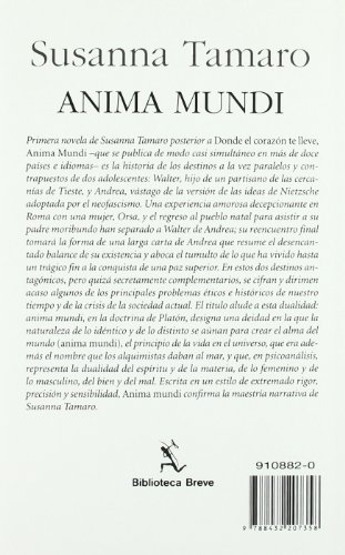 Anima mundi (COL.BIBLIOTECA.BREVE)