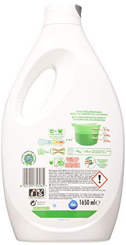 Ariel Original Detergente Líquido, 28 DOSIS REGULAR + 3 DOSIS ACTILIFT, 1650 ml