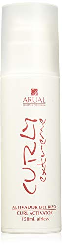 ARUAL Curly Extreme ACTIVADOR DE RIZOS 150ML, ABS, Negro, One Size