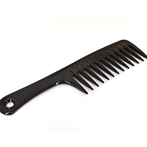 Ashley GAO ABS peine ancho herramienta de peinado duradera dientes anchos tenedor peine cepillo de pelo Pompadour peinado accesorios para el cabello regalo