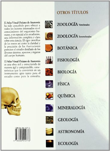 ATLAS VISUAL ANATOMIA: Obra a todo color, de fácil consulta y gran valor didáctico (Atlas visuales Océano)