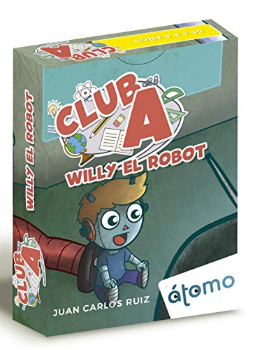 Atomo Games. Club A. Willy el Robot. Juego Educativo. Memoria, geometría y atención. Familiar