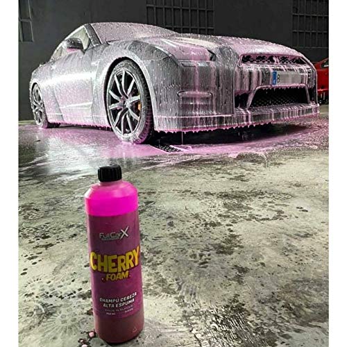 AutoFullCar - Cherry Foam Champú Cereza Activo Super Brillo FullCarX Agradable Aroma de Cereza