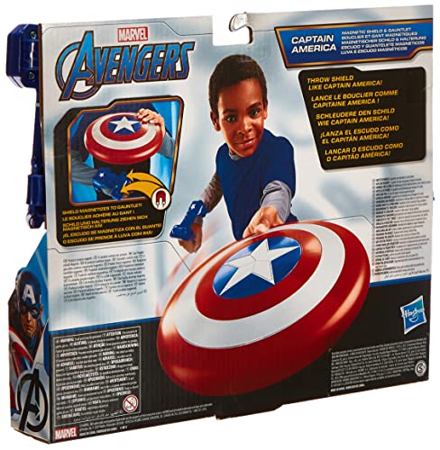 Avengers- Escudo Capitán América, Multicolor, única (Hasbro B9944EU8)