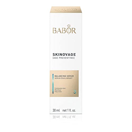 BABOR SKINOVAGE Balancing Serum, Sérum equilibrante para pieles mixtas, Hidratante y Matificante con efecto Antiedad, 1 x 30 ml