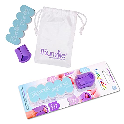 Baby Nails™ - La lima de uñas de bebé portátil - Set de cuidado de uñas para bebés - 6 meses +