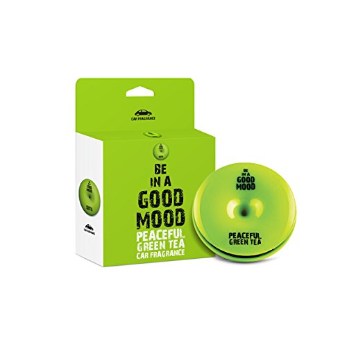 Be in a Good Mood - Fragancias para coches - Aceites esenciales y ambientador para coche con difusor de ventilación - fácil de usar - mejora su estado de ánimo y elimina olores desagradables