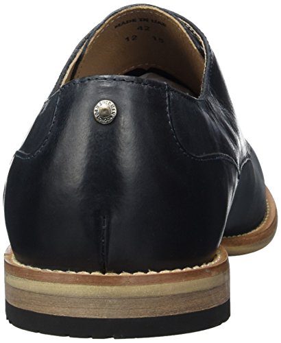 Ben Sherman STOM, Zapatos de Cordones Derby Hombre, Azul-Azul (Marino), 41