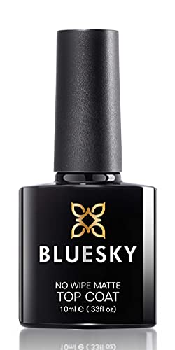 Bluesky Esmalte de uñas UV/gel, acabado mate, 10 ml