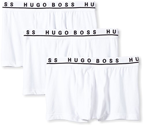 BOSS Boxer 3P BM 10146061 07, Blanco (White 100), X-Large (Talla Fabricante: XL) (Pack de 3) para Hombre