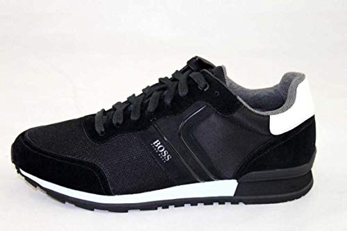 BOSS Parkour_Runn_nymx2, Zapatillas Hombre, Black3, 43 EU