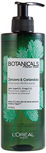 botanicals strength - coriander shampoo for fragile hair 400 ml