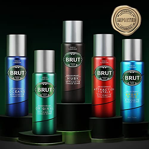 BRUT DESODORANTE SPRAY 200 ML. MUSK. PARAFARM