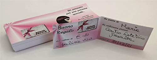 Buoni regalo para peluquería, tarjetas de regalo, plegables – BPO11001 (100)