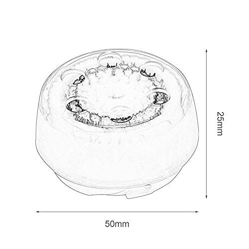 Cabezales de Cepillo de Repuesto para limpiadores faciales Clarisonic MIA y MIA 2 Pro Plus （Color Aleatorio）
