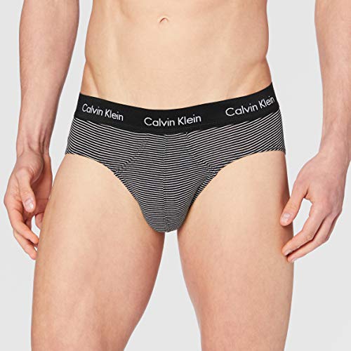 Calvin Klein Calzoncillos de Cadera 3p Ropa Interior, Multicolor, XL para Hombre