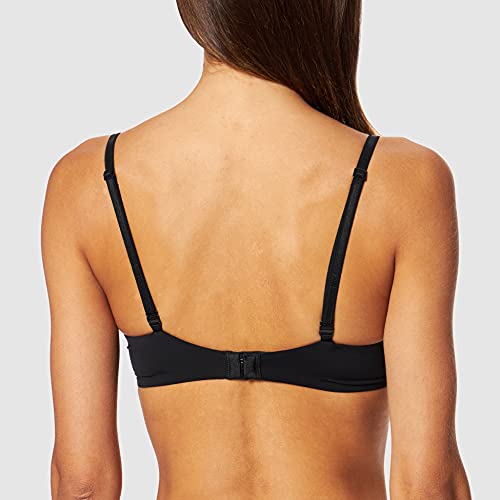 Calvin Klein Lift Sujetador Demi, Black, 90B para Mujer