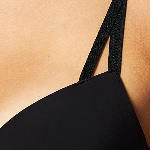 Calvin Klein Lift Sujetador Demi, Black, 90B para Mujer