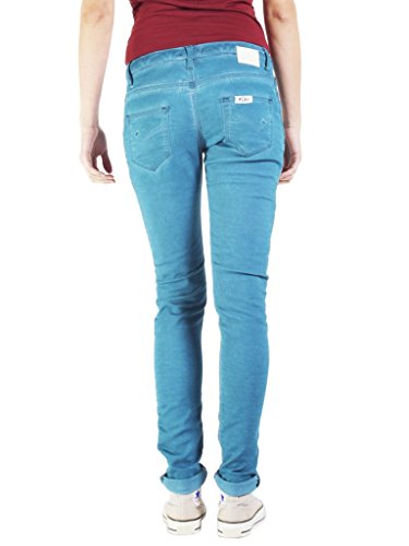 Carrera Jeans - Jogger Vaqueros 771 para Mujer, Tiro caído, Color Liso, Interior Felpudo, Ajuste Suelto, Cintura Baja