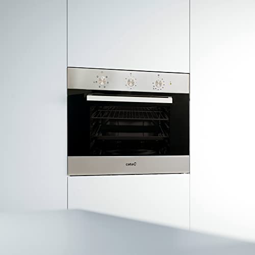 Cata ME 4006 X, Horno Limpieza Aquasmart Multifunción-6 Funciones, Negro/Acero Inoxidable