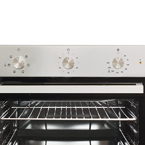 Cata ME 4006 X, Horno Limpieza Aquasmart Multifunción-6 Funciones, Negro/Acero Inoxidable