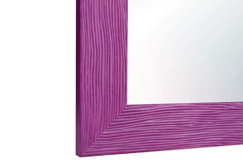 Chely Intermarket, Espejo de Cuerpo Entero 35x100cm (43x108cm) Morado/Mod-146, Ideal para peluquerías, Comedor, Dormitorio y oficinas. Fabricado en España. Material Madera.(146-35x100-4,15)