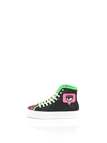 Chiara Ferragni CF2845-010-A - Zapatillas para mujer, Glitter Multi, 36 EU