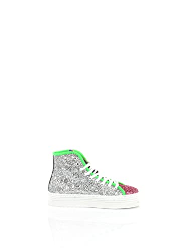 Chiara Ferragni CF2845-010-A - Zapatillas para mujer, Glitter Multi, 36 EU