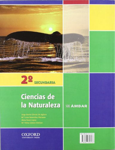 Ciencias de la Naturaleza 2º ESO Ánfora Ámbar: Libro del Alumno - 9788467343076