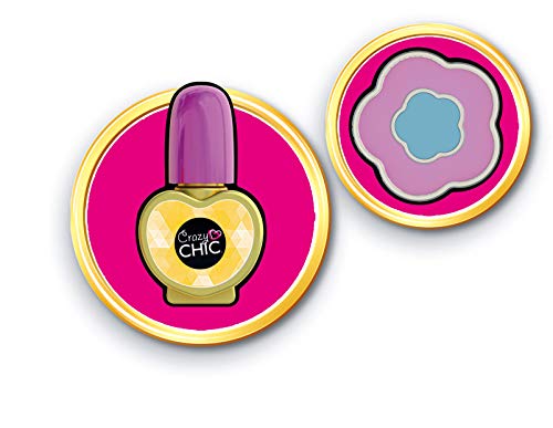 Clementoni - Crazy Chic Lovely Make Up - Bolso de maquillaje - set de maquillaje infantil a partir de 6 años (18633)