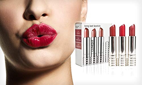 Clinique long last lipstick trio set.