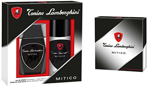 Colonia t lamborghini con vaporizador 100 ml mitico+body spray 150 ml est