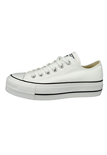 Converse Chuck Taylor All Star Lift Womens White Ox Trainers-UK 7 / EU 40