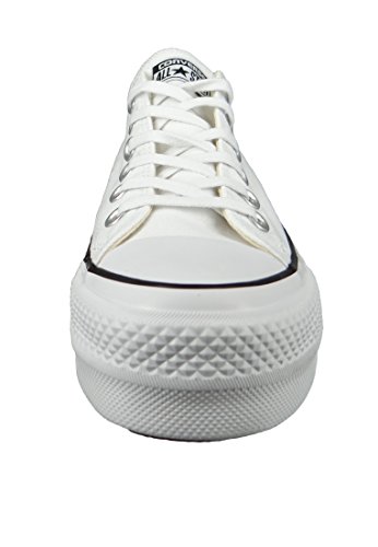 Converse Chuck Taylor All Star Lift Womens White Ox Trainers-UK 7 / EU 40