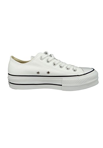 Converse Chuck Taylor All Star Lift Womens White Ox Trainers-UK 7 / EU 40