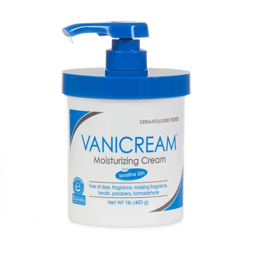 Crema corporal de 475 ml con dosificador, marca Vanicream