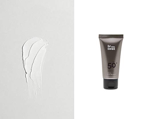 Crema Facial Protección Solar 50+ Le-Tout - Crema solar para la cara - protege de los rayos UVA y UVB a la vez que hidrata y nutre - 50 ml