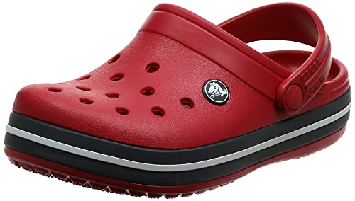 Crocs Crocband, Zuecos Unisex Adulto, Rojo (Pepper), 45/46 EU