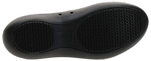 Crocs Crocs at Work Flat W Mujer Ballerine, Negro (Black 001), 39/40 EU