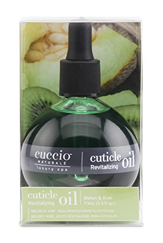 Cuccio Naturale Aceite Revitalizante para cutículas (75 ml) 2.5 oz - Melón y Kiwi